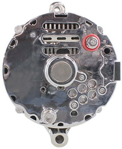 New 140 Amp!! Chrome Alternator For Ford Lincoln Mercury Race Car Applications 1 Wire Self Excited Hi Output C5Af-10300-B C5Af-10300-C C5Af-10300-D C5Af-10300-E C5Af-10300-F C5Af-10300-G C5Af-10346-A #TOP3