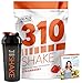 310 Shake Strawberry (28 SRV) - Healthy Meal Replacement Shake + free 310 Shaker with eBook!