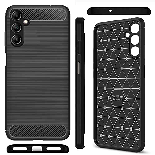 Image of Zapcase Back Cover Case for Samsung Galaxy A14 5G | Compatible for Samsung A14 5G Back Cover | 360 Degree Protection | Soft and Flexible (TPU | Matte Black)