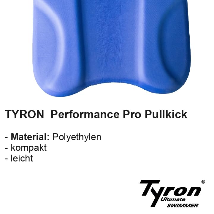 Tyron Performance Pro Pullkick | Schwimmtrainingshilfe | Reduzierter Auftrieb für Techniktraining | Ultraleicht & rutschfest | Für Fortgeschrittene & Triathlon