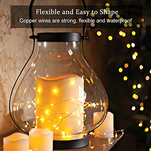 4Pack Usb Fairy Lights 33Ft 100 Micro Leds,String Lights Indoor For Teen Girls, Bedroom Decor For Christmas Lights,Party Wedding Festival Decoration #TOP2