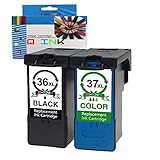 Rendimiento de impresión de páginas: alta capacidad, negro, 21 ml, color: 18 ml. El rendimiento real varía considerablemente en función del contenido de las páginas impresas, otros factores; el cartucho de tinta "XL" significa alta capacidad, lo que significa más tinta para más impresiones