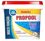 HidroAll Balde cloro granulado Propool 3 em 1 | 3 kg