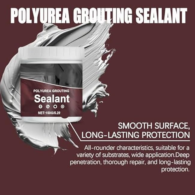 Polyurea Grouting Sealant, Grout Sealer for Shower Tile, Polyurea Grout Sealant, Waterproof Sealant Coating, Waterproof Insulating Sealant, Polyurea Coating (3PCS)