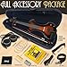 Pyle Full Size Electric Violin, 4/4 Solid Wood Silent Fiddle, with Amplifier Kit, Hard Case, Bow, Ebony Fittings, Digital Tuner, Extra Strings, Rosin