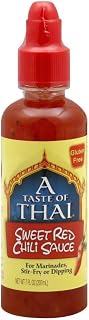 A Taste of Thai Sweet Red Chili Sauce, 7 Fluid oz(Pack of 4)