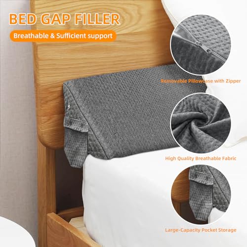 40% Off SIMPFLOW Bed Wedge Pillow for Headboard Gap - Image 3