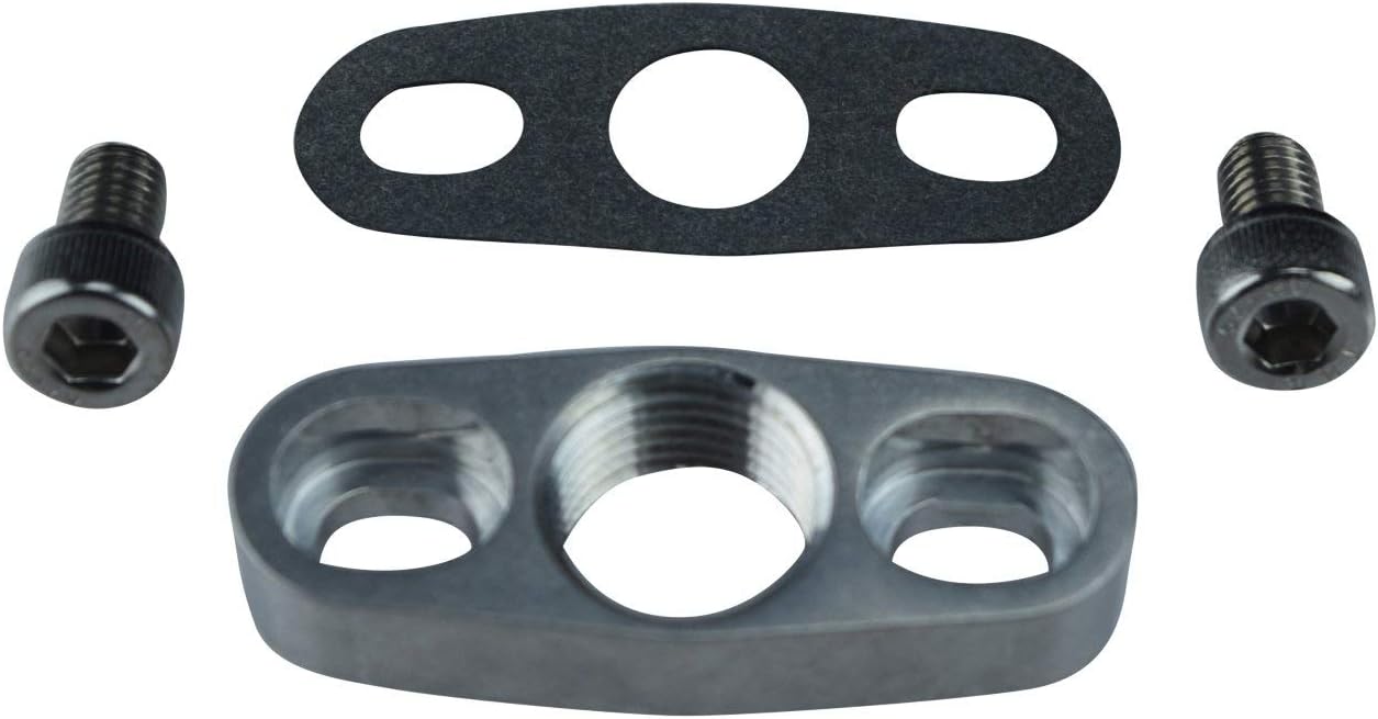 ICT Billet Heavy Duty GT15-GT35 Aluminum Turbo Oil Return Drain Flange T3 1/2npt GT25 GT30 HD National Pipe Thread Designed & Manufactured in the USA 551163