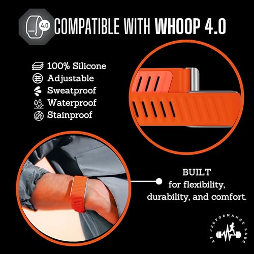 Bracelet Whoop 4.0 AR LABS réglable contre la transpiration - 6