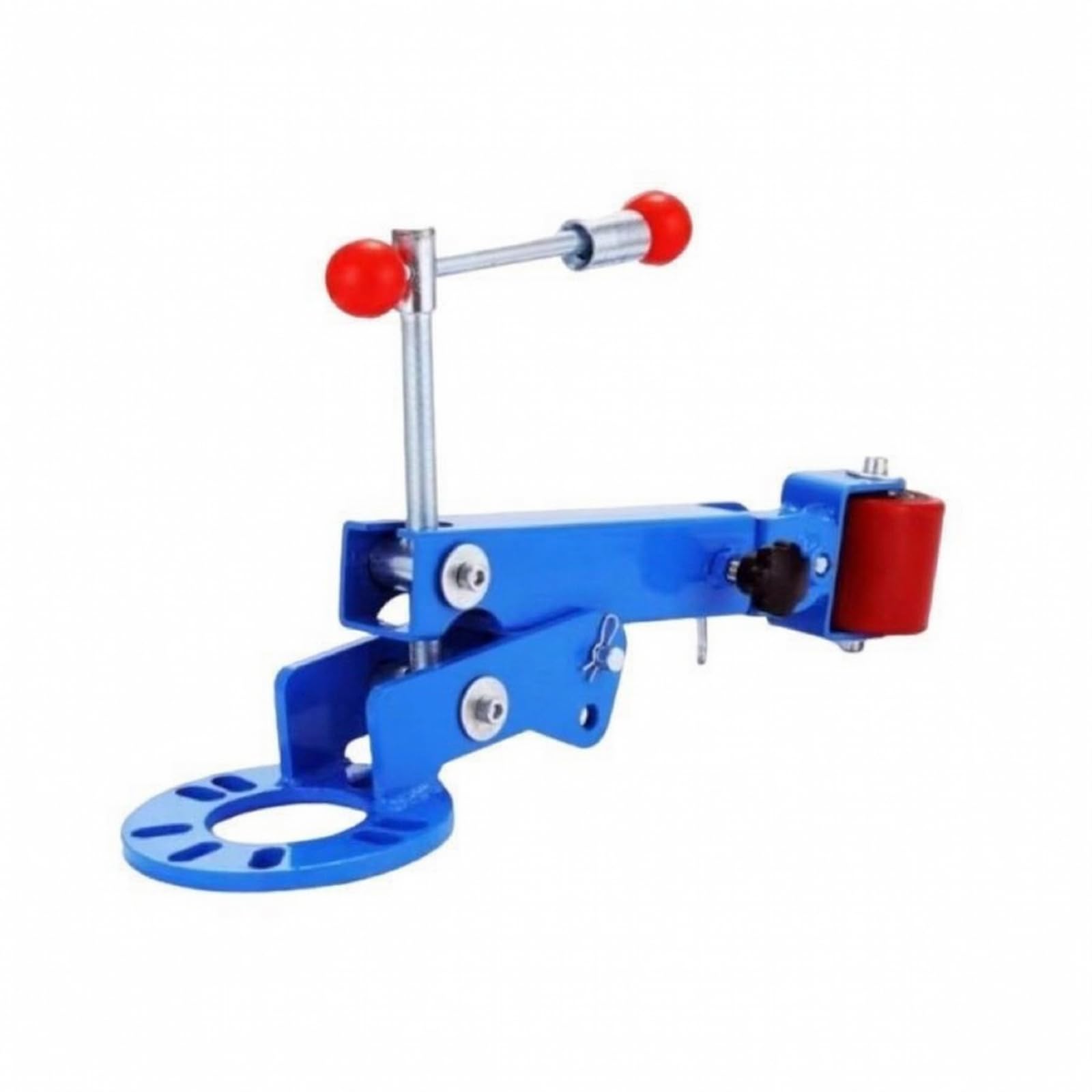 Perfeclan s Coche con Brazo Estructural Regulable y Cubo Montaje Circular para Ensanchar Rueda y Reparar el Dobladillo Lateral para Mecánicos Profesionales y Aficionados