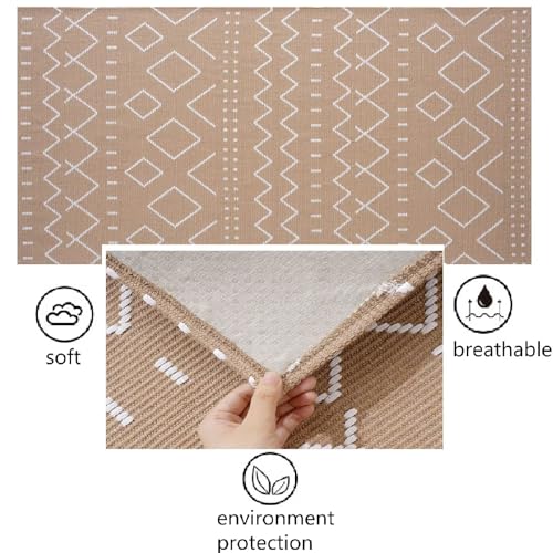 Tapis extérieur imperméable 1,5x2,1m de qualité supérieure pour patio - 4
