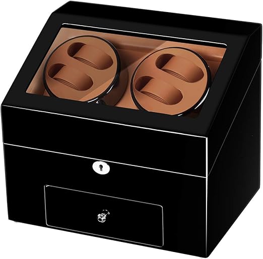 Sepano 4 Automatik-Uhrenbeweger mit 9 Aufbewahrungsbehältern