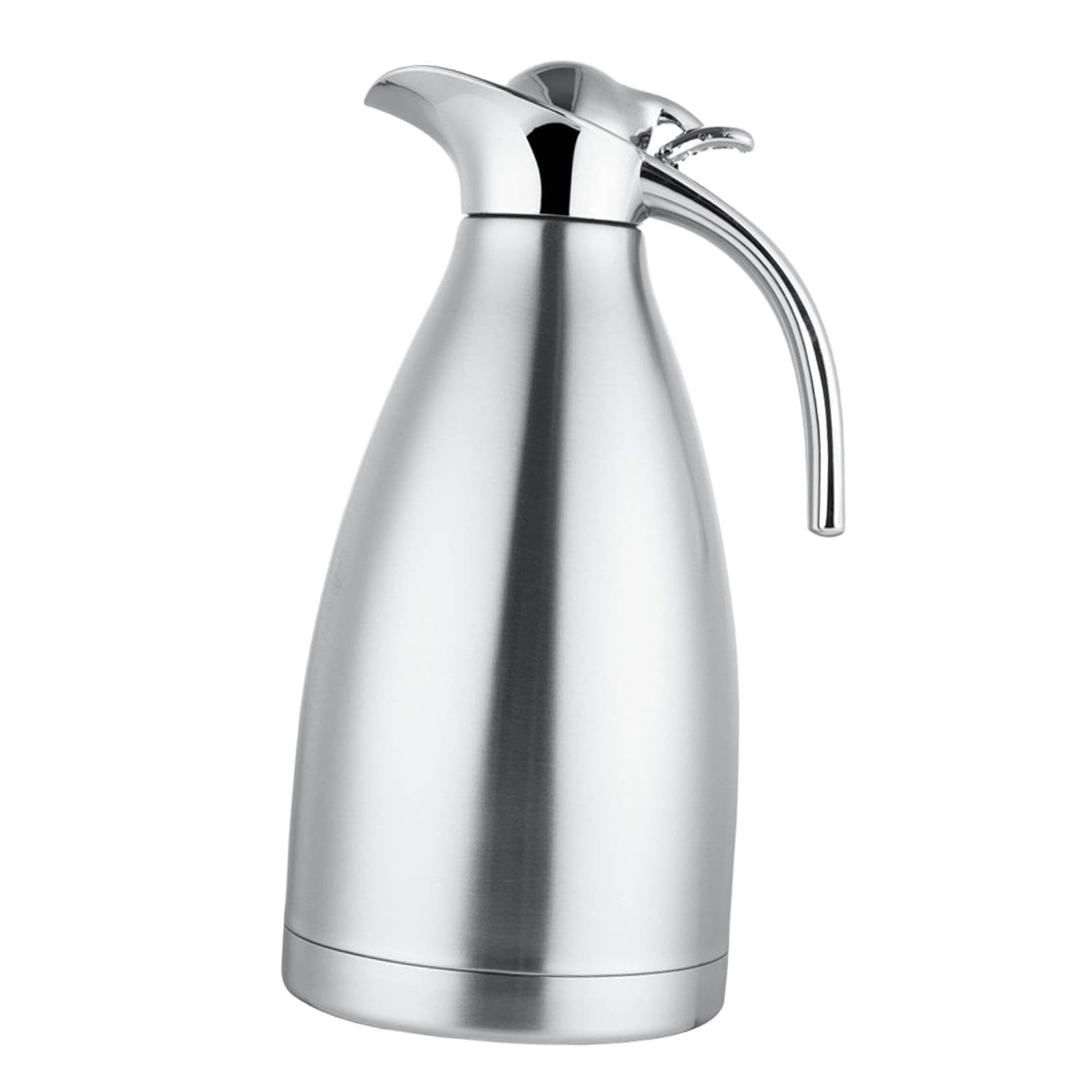 Fenteer Termo de Acero Inoxidable para Café, Jarra Térmica con Tapa Hermética, 1.5L
