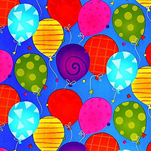 amscan Bright Balloons Jumbo Gift Wrap