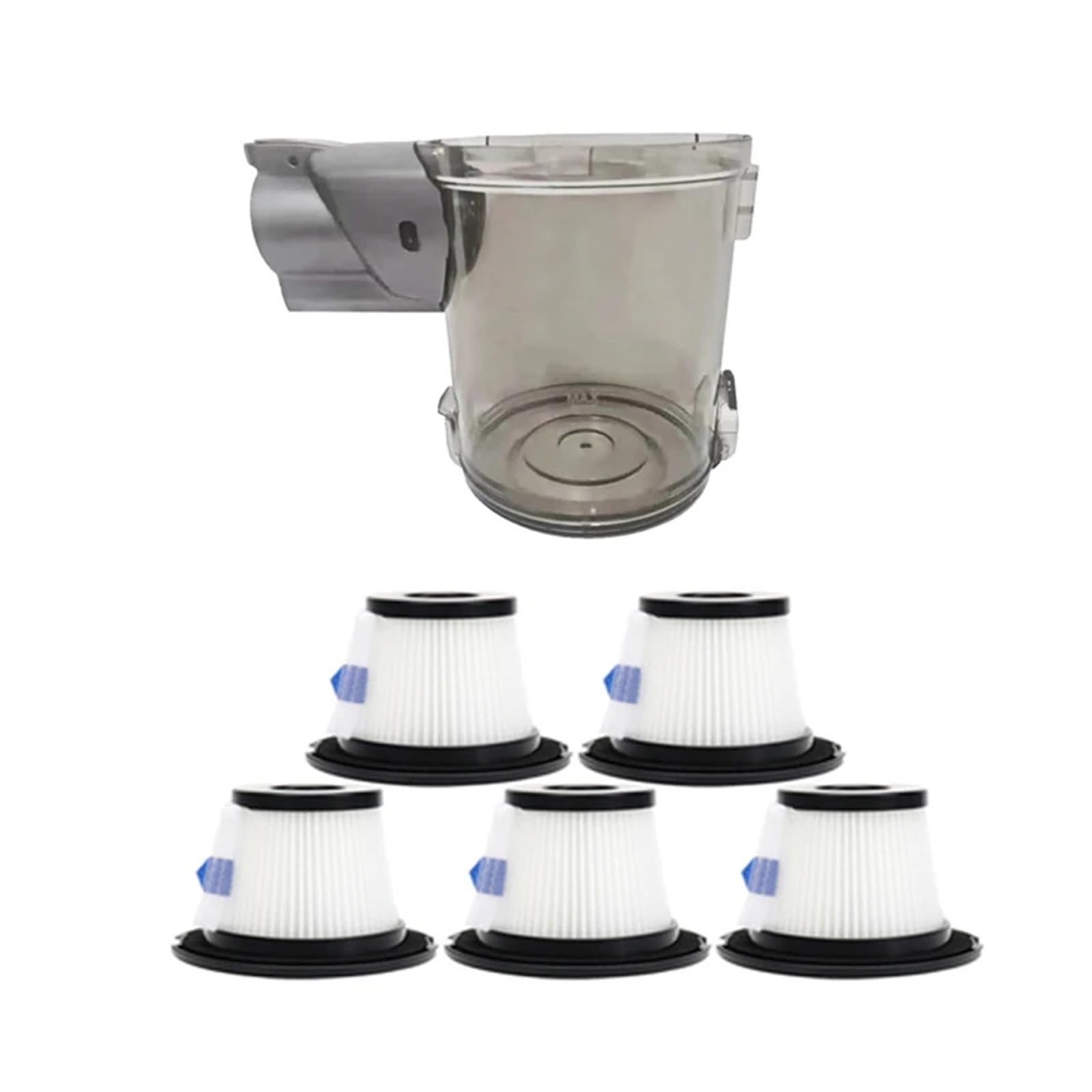 Dust Cup，Compatible for C17 Handheld Cordless Vacuum Cleaner Parts Replacement(E)