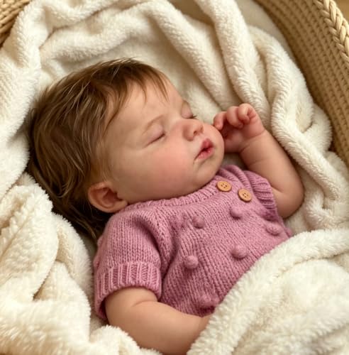 Muñeca Realista Reborn Baby Girl 20 pulgadas miniatura 7