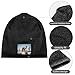Winter Fashion Desert Cute Camel Print Knit Hats - Soft Breathable Black Beanie Unisex Versatile Accessories, Schwarz , Einheitsgröße