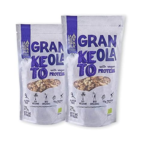 Granola Keto con Proteínas Veganas Baja en Azúcares Cover