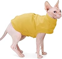 Vista 24 de Dociote Ropa para Perros Pequeños Suéteres de Forro Polar para Cachorros - Ropa para Perras Suéter para Gatos Sudadera de Invierno Pijamas