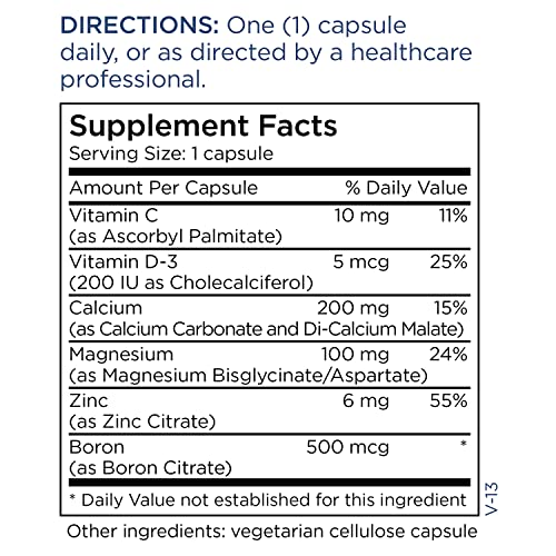 Metabolic Maintenance Cal Mag Zinc Complex With Vitamin D-3 - Calcium Supplement With Magnesium, Boron, Zinc - Vitamins + Minerals For Bone + Heart Support, No Fillers (240 Capsules) #TOP3