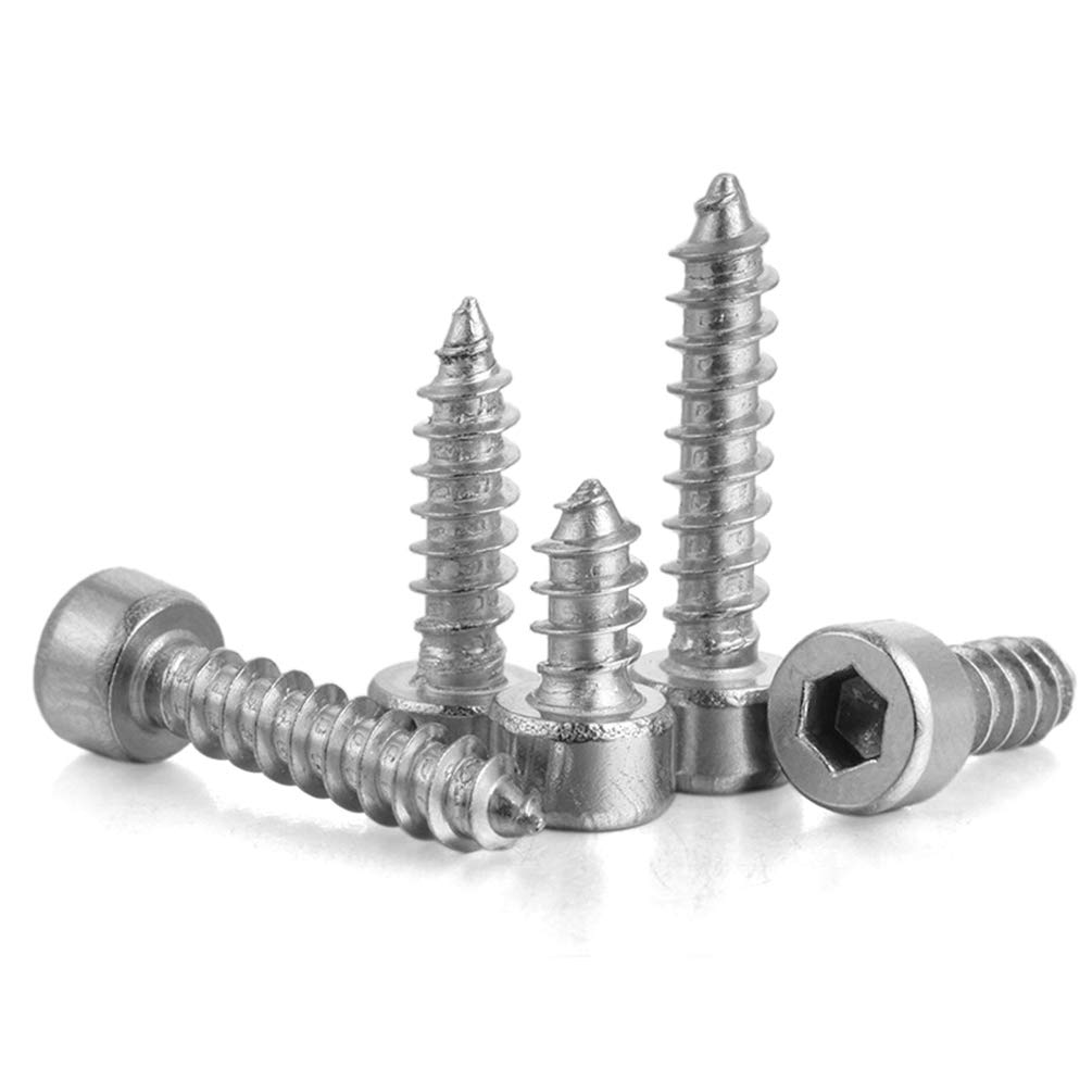 Samsung M7 Viti Autofilettanti A Testa Cilindrica Esagonale In Acciaio Nero, Misure M2 M2.6 M3 M3.5 M4 M5 M6 Viti Grado 8.8 - Foto 9