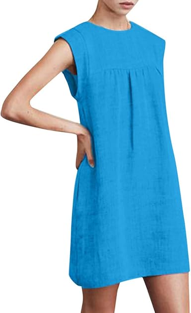 Vestidos playeros algodon mujer Clearance