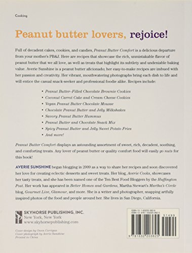 image for Skyhorse Peanut Butter Comfort: Recipes for Breakfasts, Brownies, Cake