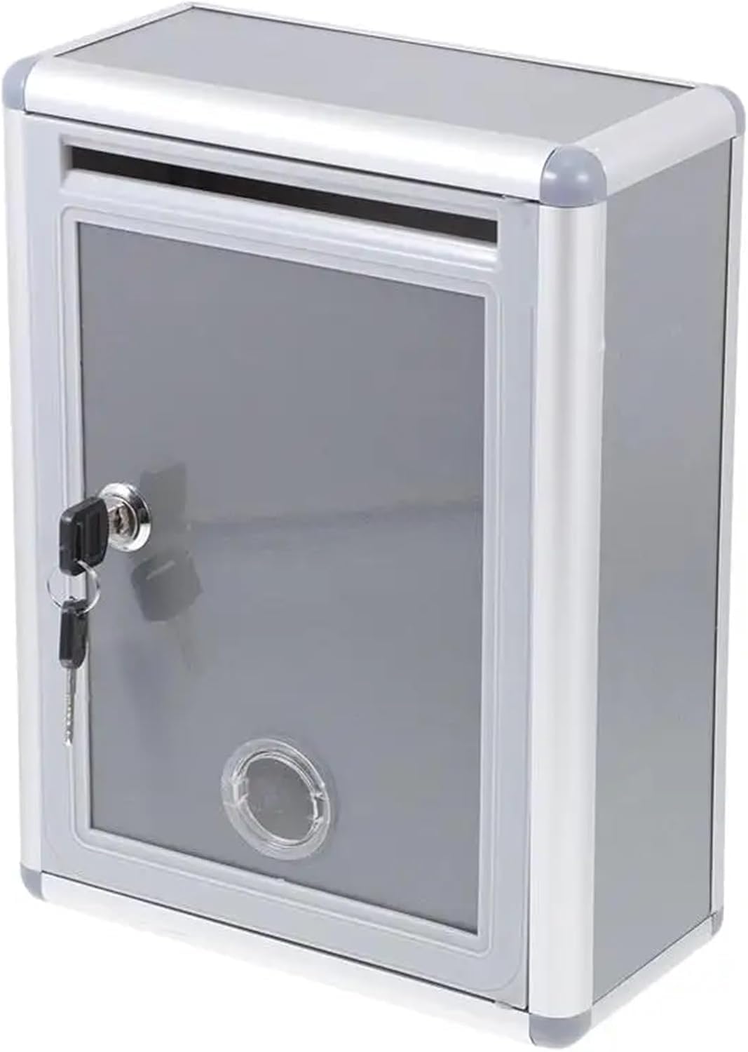 Boîte de dons murale et boîte aux lettres autoportante pour intérieur ou extérieur