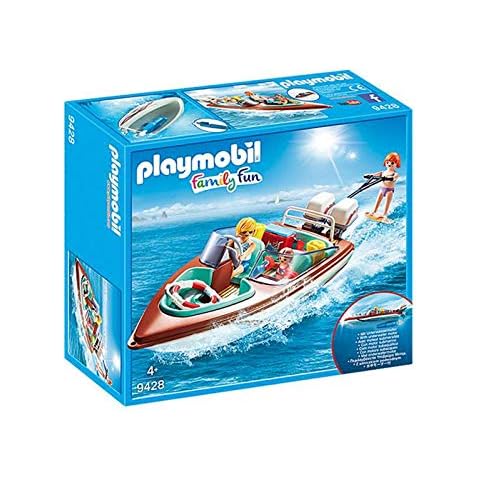 Playmobil 9428 - Motorboot mit Unterwassermotor Spiel Cover
