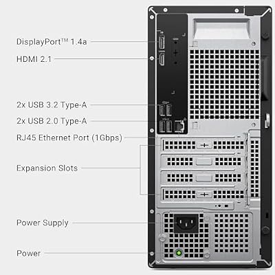 Dell 2025 ECT1250 Business Desktop - Intel Ultra 9-285K, (24 Core Processor 24 Threads), 32GB DDR5 Memory, 1TB PCIe SSD, Ultra-Quiet Design, Dual 4K Monitor Support, Keyboard and Mouse, Windows 11