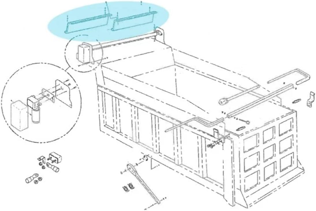 Tarp Wind Deflector Kit 0311-963025 | Aero Industries