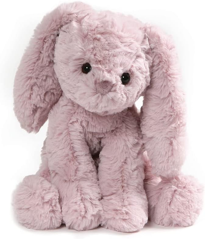 GUND Cozys Collection Bunny Rabbit Stuffed Animal Plush, Dusty Pink, 10"