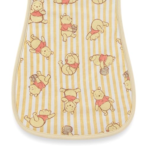 Image of Disney Baby Winnie the Pooh Burp Cloths 3 Pack 20 inch x 10 inch Burping Rags | officially licensed, soft absorbent fabric, leakproof burping rags, essential infant feeding care