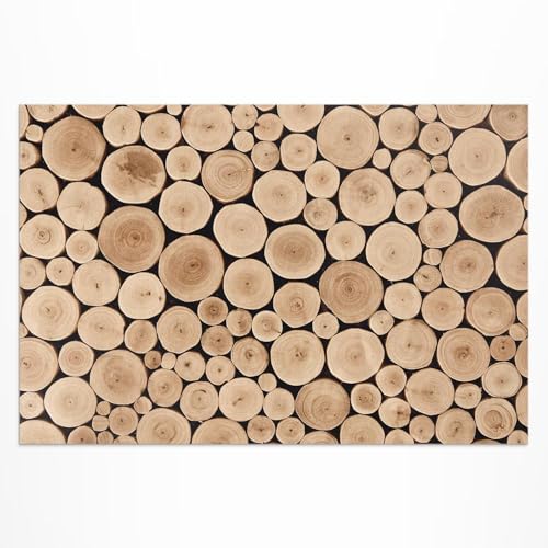 Tapis de sol vinyle rectangle imperméable pour protéger et décorer le balcon - 2