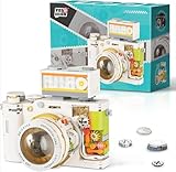 Yunigzmy Technology Camera Building Blocks Set, 508 Pieces Retro Digital Camera Building Blocks Kit