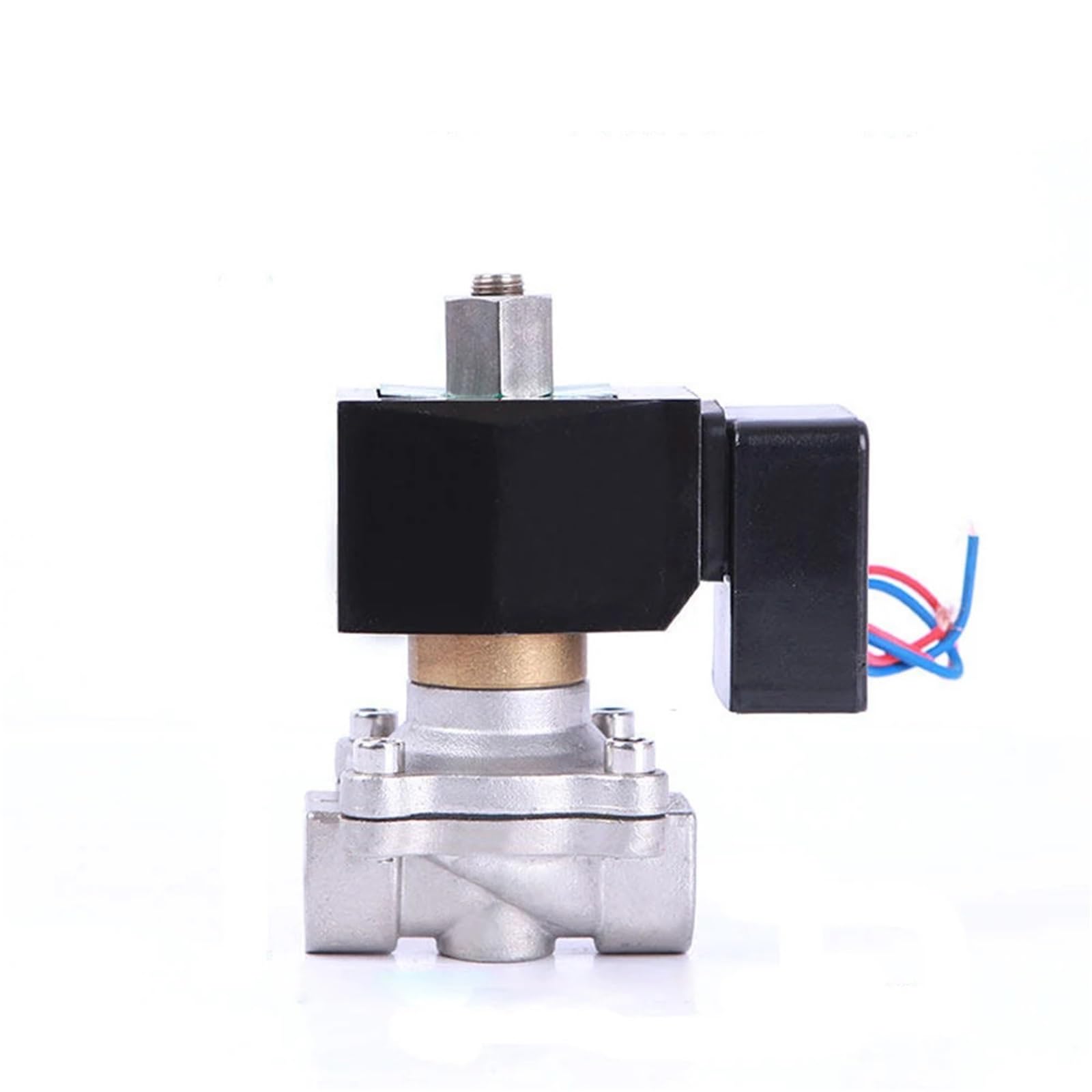 Électrovanne normalement ouverte 1/2 inox 240VAC vanne anti surchauffe Viton
