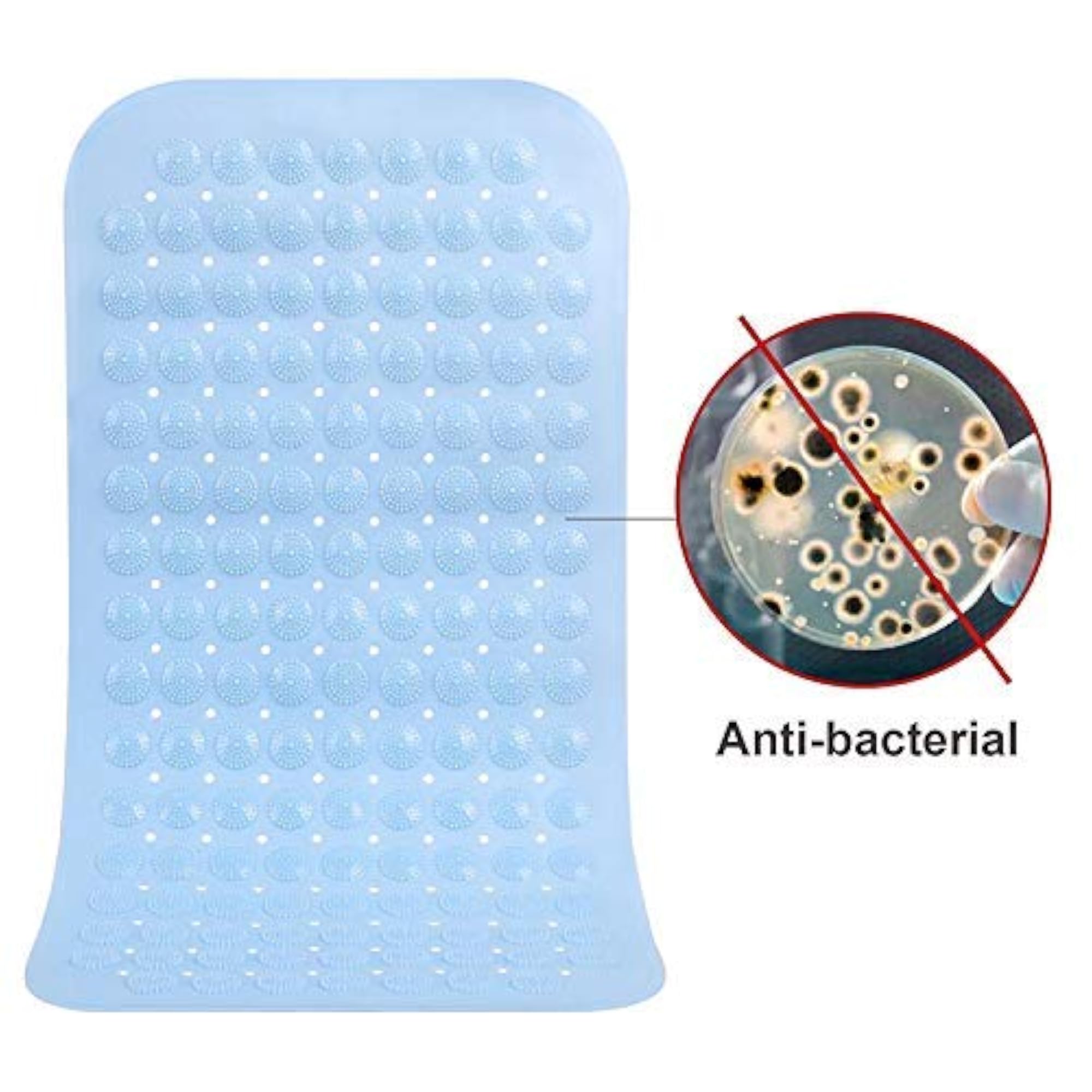 Anti-Slip PVC Bathroom Shower Bath Mat