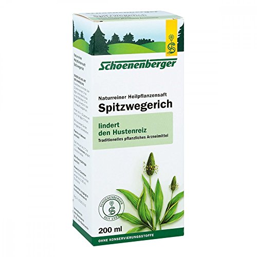 Schoenenberger Spitzwegerich naturreiner Heilpflanzensaft, 200 ml Oplossing