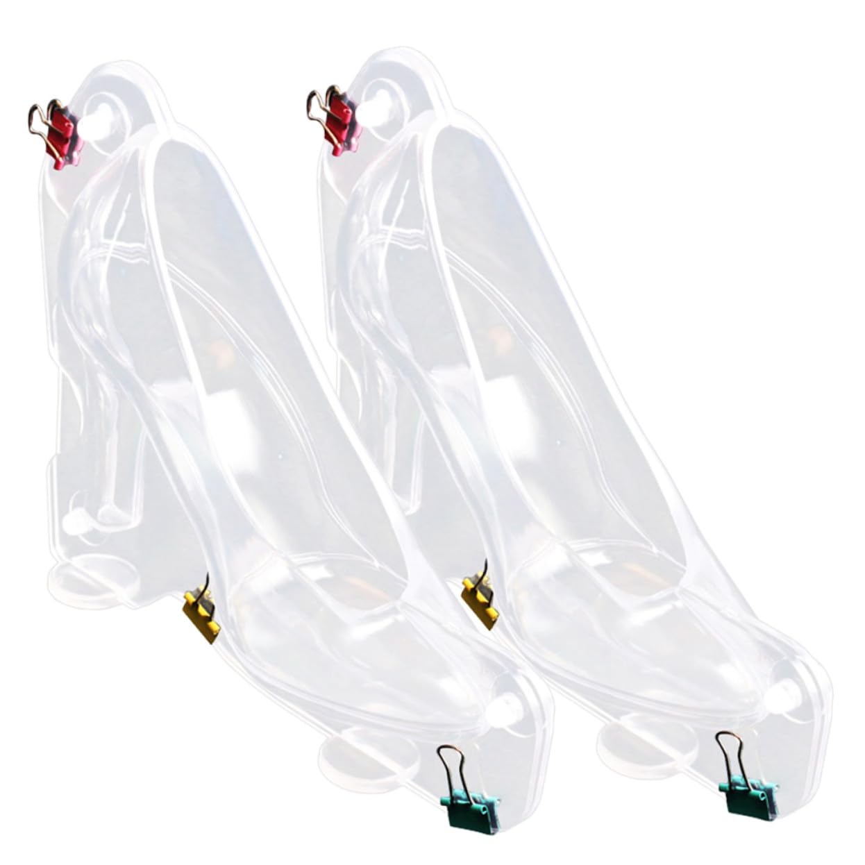 Moule à chocolat transparent lot de 2 pièces pour bonbons maison