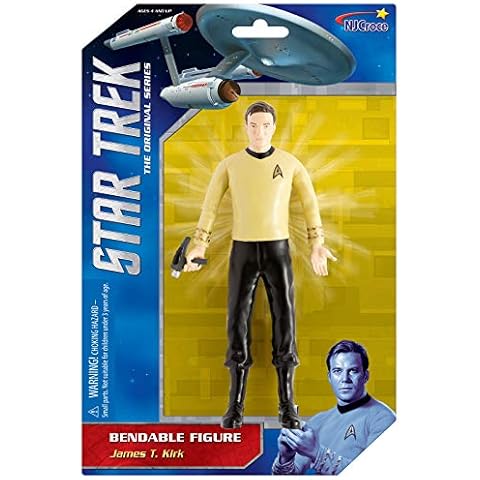 NJ Croce Capt. Kirk Bendable Figure Cover