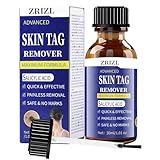 Fast-acting Skin Tag Removal Kit for Body and Neck - Natural, Mild Salicylic Acid Formula, Use A Brush Applicator Skin Tag Remover Precisely And Painlessly And Quickly.Safe For Sensitive Skin.30ml