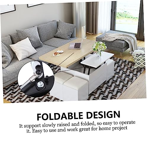 Mesa elevable acero laminado frío negro para proyecto de hogar 6