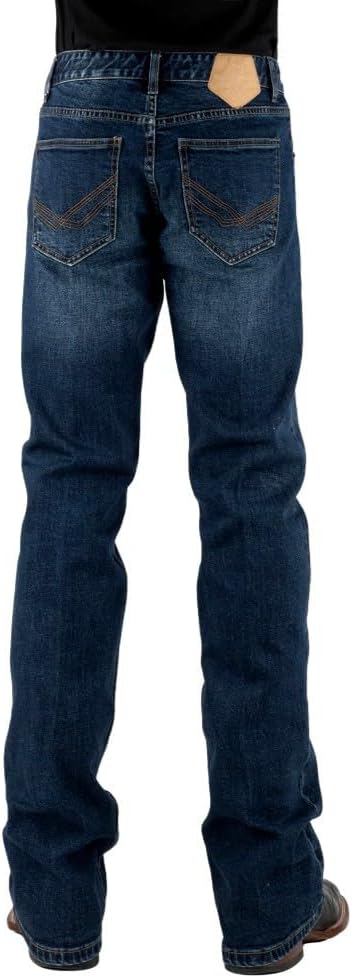 Tin Haul Western Jeans Mens Jagger 29 X-Long Blue 10-004-1661-7000 BU
