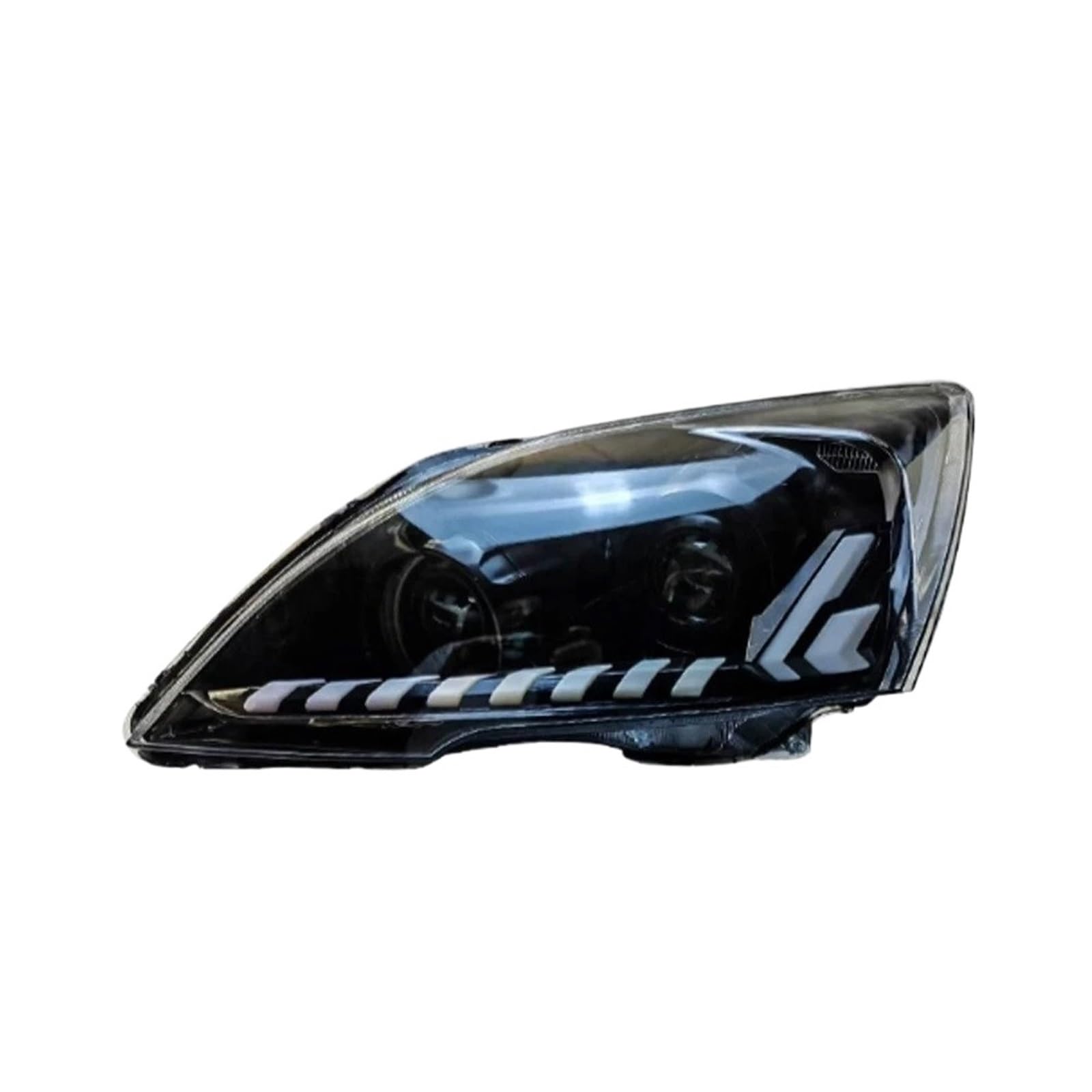 Faro Anteriore per Auto 2007-2011 Fari CRV DRL Indicatore di direzione Buon Fascio Angel Eye Lente proiettore Faro Anteriore Gruppo Faro Auto