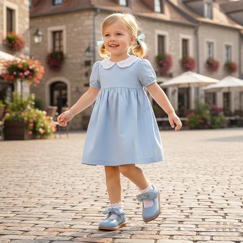 Image of Otter MOMO Toddler Little Boys Girl's Ankle Boots Side Zipper Lace-Up Outdoor Walking Shoes