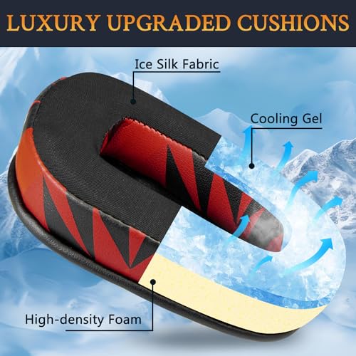 SOULWIT Cooling-Gel Ear Pads Cushions Replacement for Logitech G35 G930 G933 G933S G935 G633 G633S G635 G533 G430 G431 G432 G433 Gaming Headset - Image 4