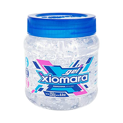 Xiomara Professional Hair Styling Gel With Aloe Vera Long-Lasting Hold, 4 Pack Of 8.80 Oz Each Jar, Clear #TOP1