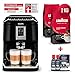 Produktbild Krups Kaffeevollautomat Testsieger Megapack 2x 1 Kg Lavazza Caffe Crema Classico Kaffeebohnen Kaffee + 2x 125ml durgol swiss espresso Spezial-Entkalker (Kaffeemaschine mit Two-in-One-Touch Funktion)