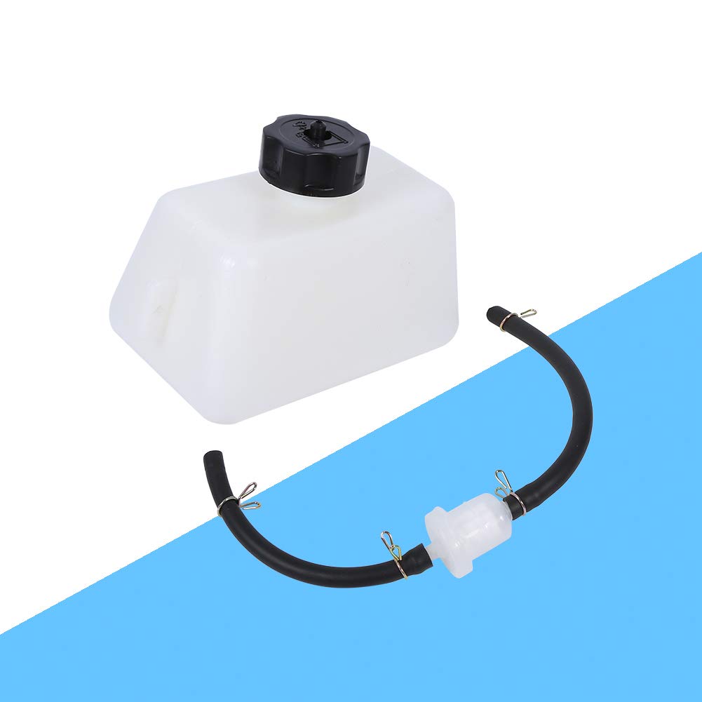 serbatoio benzina 1 litri + Tubo flessibile del filtro del serbatoio del carburante per gas 49 per bici per bambini Mini Moto a 2 tempi