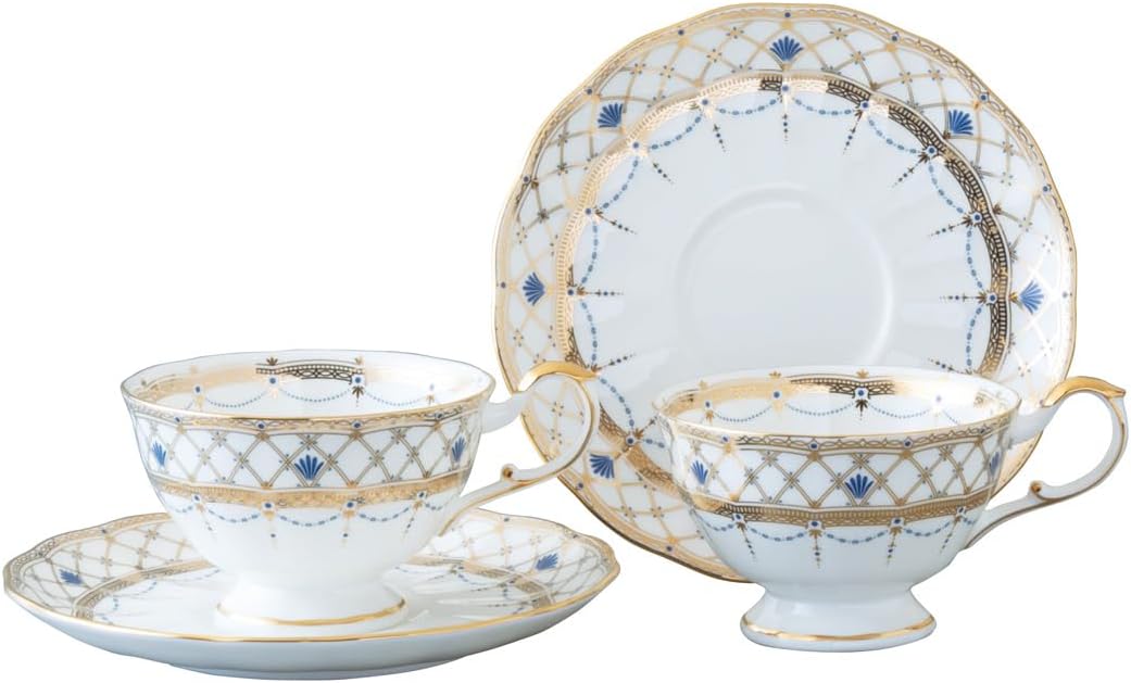 リチャードジノリ ブルーローズ 菱形＆ オーバルピクルスのセット